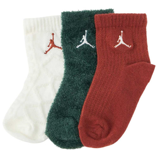 Jordan Βρεφικές κάλτσες Soft & Cozy Ankle Socks 3 pairs Jordan Βρεφικές κάλτσες Soft & Cozy Ankle Socks 3 pairs